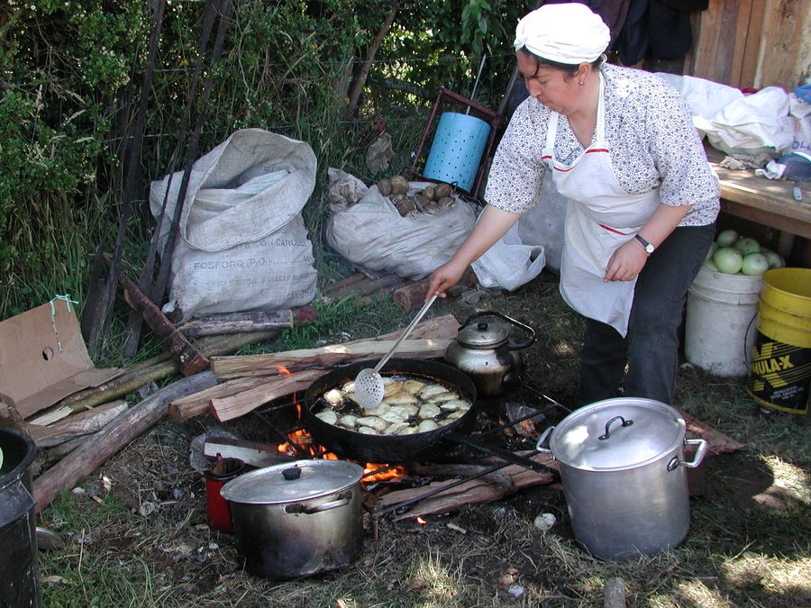 Cocina tradicional chilota al fogón